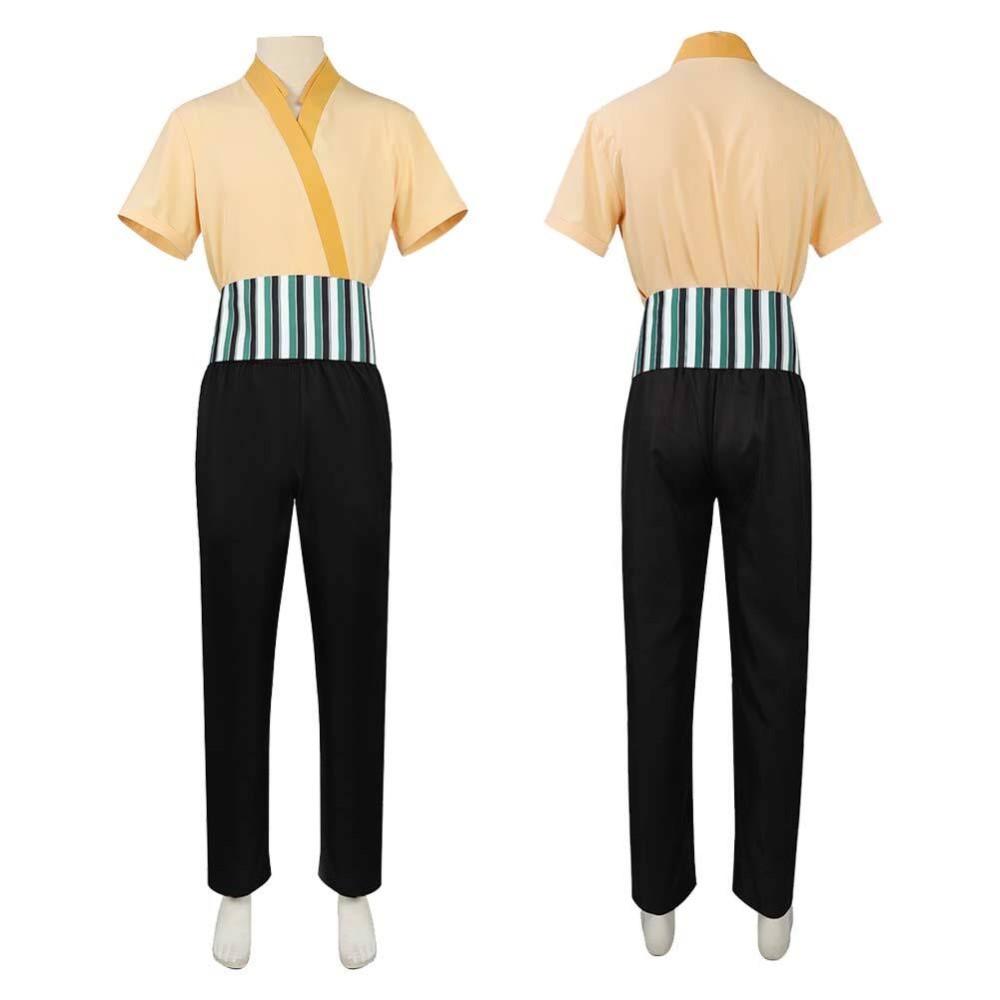 Roronoa Zoro White Cosplay Costume Halloween Carnival Outfit