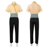 Roronoa Zoro White Cosplay Costume Halloween Carnival Outfit