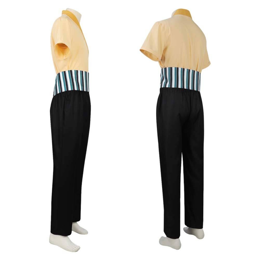Roronoa Zoro White Cosplay Costume Halloween Carnival Outfit