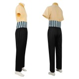 Roronoa Zoro White Cosplay Costume Halloween Carnival Outfit