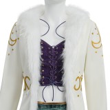 Niko Robin Femme Costume Cosplay Blanc Tenue Halloween Carnaval