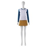 Nami Women White Cosplay Costume Halloween Carnival Outfit