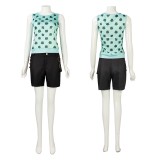 Nami Women Green Cosplay Costume Halloween Carnival Outfit