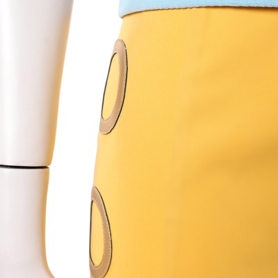 Nami Women Blue and Yellow Cosplay Costume Halloween Carnival Outfit