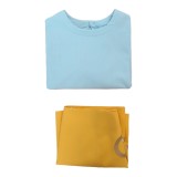 Nami Women Blue and Yellow Cosplay Costume Halloween Carnival Outfit