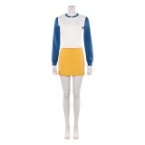 Nami Blue and White Cosplay Costume Halloween Carnival Outfit