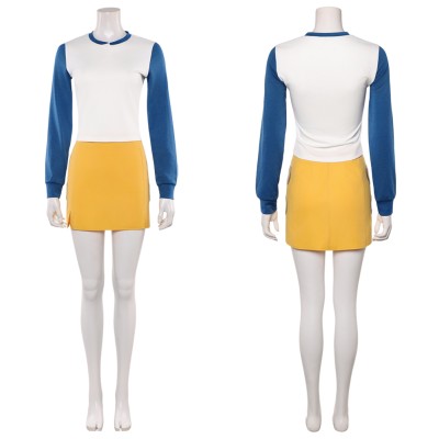 Nami Blue and White Cosplay Costume Halloween Carnival Outfit