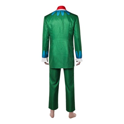 Mr. 9 Green Cosplay Costume Halloween Carnival Outfit