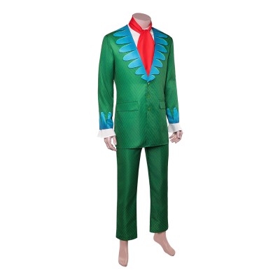 Mr. 9 Green Cosplay Costume Halloween Carnival Outfit