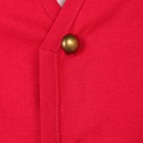 Costume de cosplay Monkey D. Luffy avec gilet rouge pour Halloween et carnaval