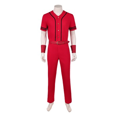 Monkey D. Luffy Red Cosplay Costume Halloween Carnival Outfit