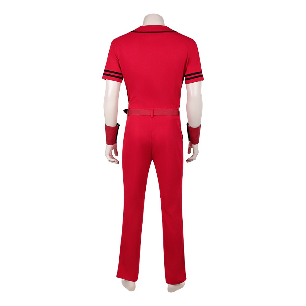 Monkey D. Luffy Red Cosplay Costume Halloween Carnival Outfit