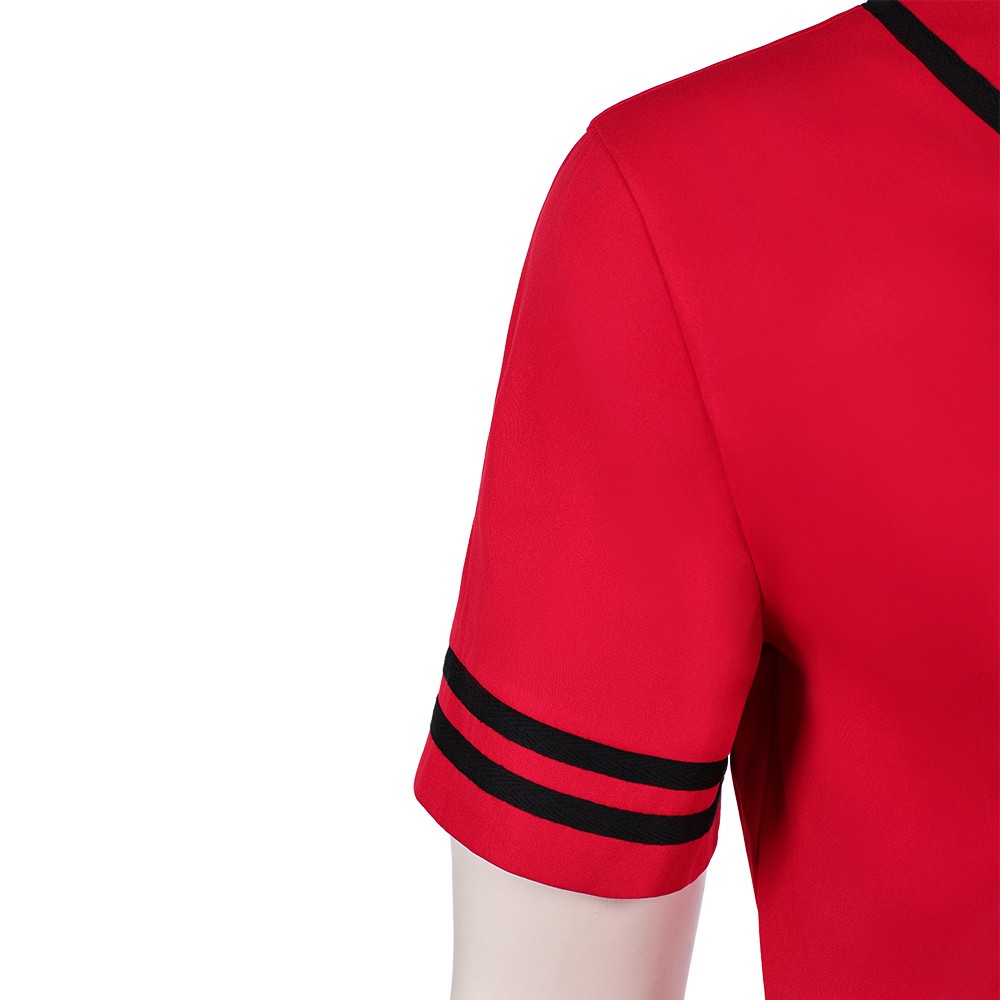 Monkey D. Luffy Red Cosplay Costume Halloween Carnival Outfit