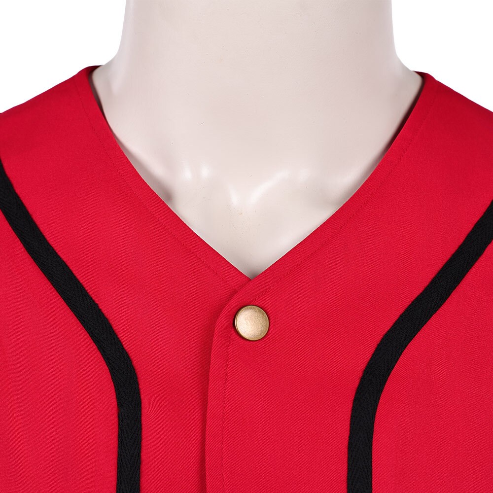 Monkey D. Luffy Red Cosplay Costume Halloween Carnival Outfit