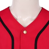 Monkey D. Luffy Red Cosplay Costume Halloween Carnival Outfit