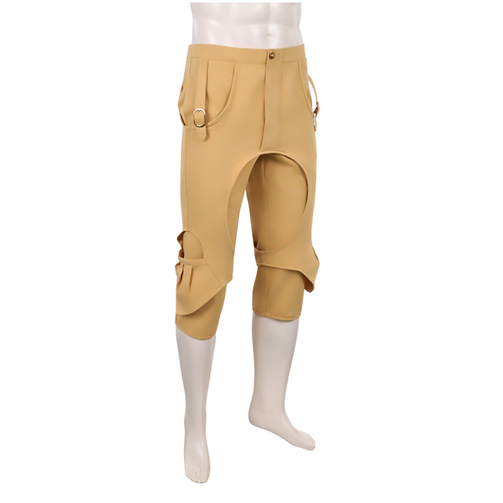 Monkey D. luffy Brown Pant Cosplay Costume Halloween Carnival Outfit