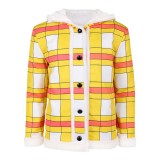 Luffy Yellow Coat Cosplay Costume Halloween Carnival Outfit