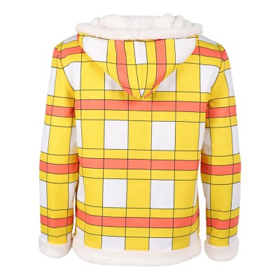 Luffy Yellow Coat Cosplay Costume Halloween Carnival Outfit