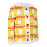Luffy Yellow Coat Cosplay Costume Halloween Carnival Outfit