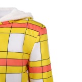 Luffy Yellow Coat Cosplay Costume Halloween Carnival Outfit