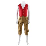 Luffy Red Cosplay Costume Halloween Carnival Outfit
