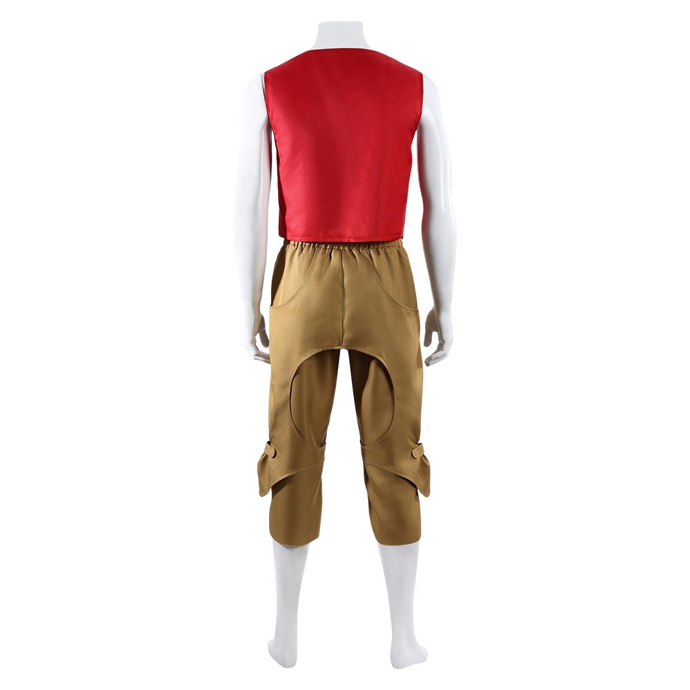 Luffy Red Cosplay Costume Halloween Carnival Outfit
