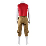 Luffy Red Cosplay Costume Halloween Carnival Outfit