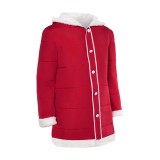 Luffy Red Coat Cosplay Costume Halloween Carnival Outfit