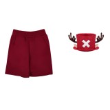Costume de cosplay pour enfants Chopper Kids, pantalon rouge, tenue de carnaval d'Halloween
