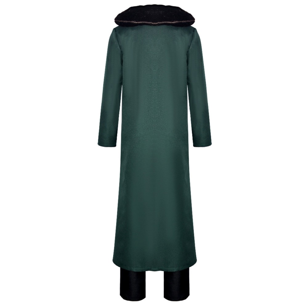 Kuzan Green Suit Party Cosplay Costume Halloween Carnival