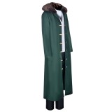Kuzan Green Suit Party Cosplay Costume Halloween Carnival