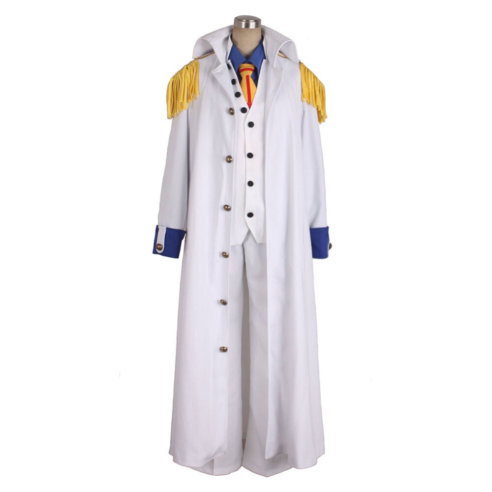 Costume de déguisement de fête Kuzan/Aokiji Costume de cosplay Halloween Carnaval