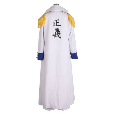 Costume de déguisement de fête Kuzan/Aokiji Costume de cosplay Halloween Carnaval