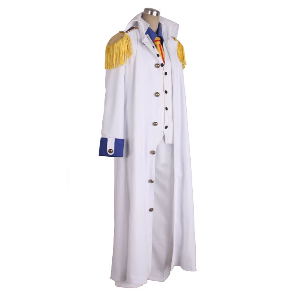 Costume de déguisement de fête Kuzan/Aokiji Costume de cosplay Halloween Carnaval