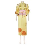 Costume de cosplay de kimono Kikunojo One Piece pour femboy, tenue de carnaval d'Halloween