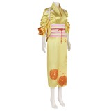 Costume de cosplay de kimono Kikunojo One Piece pour femboy, tenue de carnaval d'Halloween