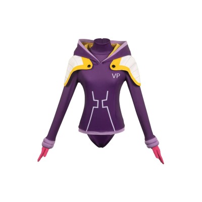 Jewelry Bonney Women Purple Jumpsuit Suit Cosplay Costume Halloween Carnival Outfit