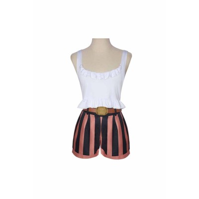 Costume de cosplay pour femmes Jewelry Bonney, costume marron, tenue de carnaval d'Halloween