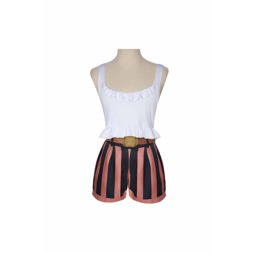 Costume de cosplay pour femmes Jewelry Bonney, costume marron, tenue de carnaval d'Halloween
