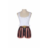 Costume de cosplay pour femmes Jewelry Bonney, costume marron, tenue de carnaval d'Halloween