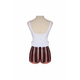 Costume de cosplay pour femmes Jewelry Bonney, costume marron, tenue de carnaval d'Halloween