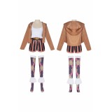 Costume de cosplay pour femmes Jewelry Bonney, costume marron, tenue de carnaval d'Halloween
