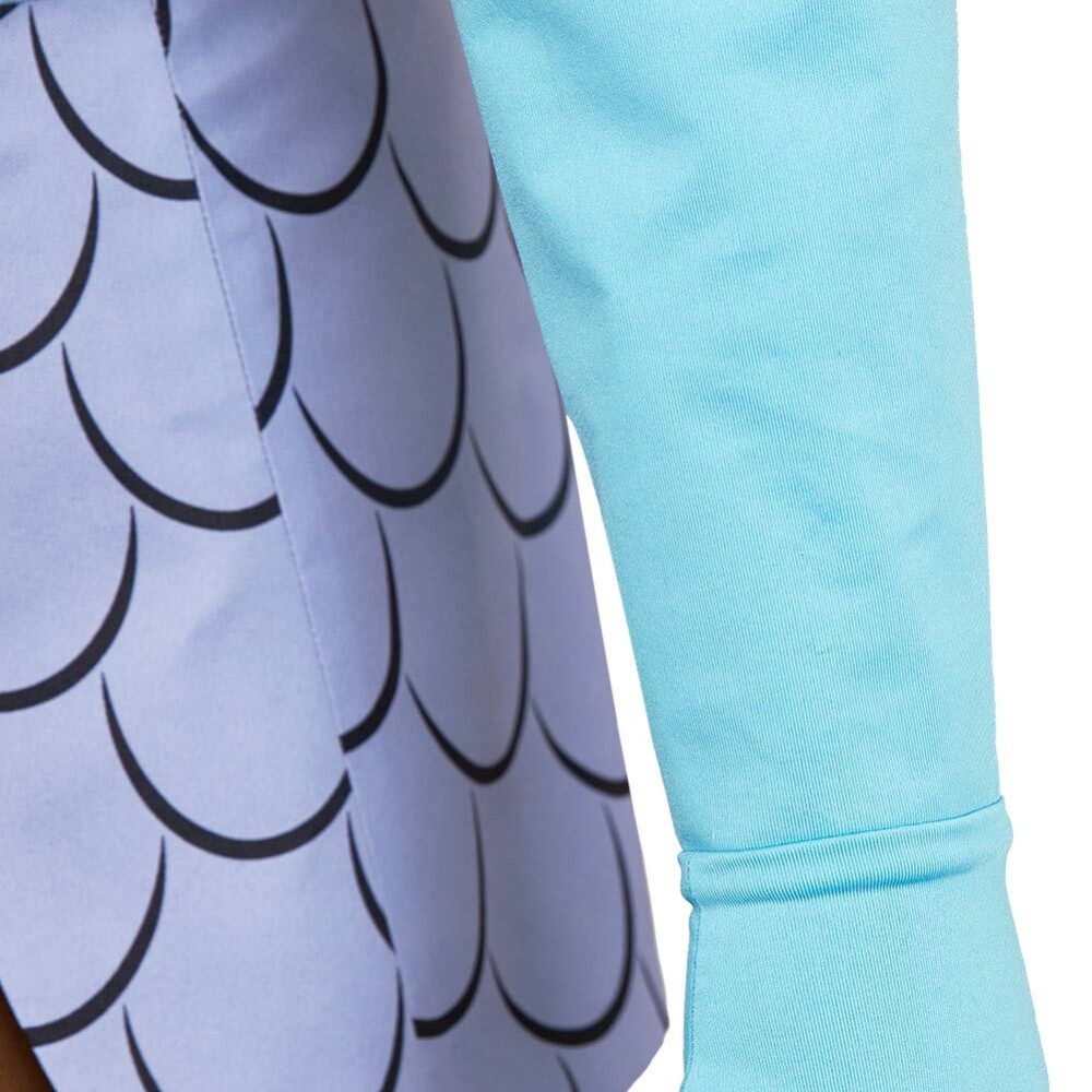 Costume de cosplay Elbaph Sanji Blue pour Halloween et carnaval