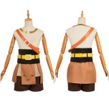 Elbaph Luffy Leather Cosplay Costume Halloween Carnival Outfit