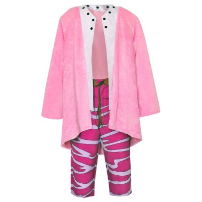 Costume de cosplay de Donquixote Doflamingo Joker pour Halloween et carnaval