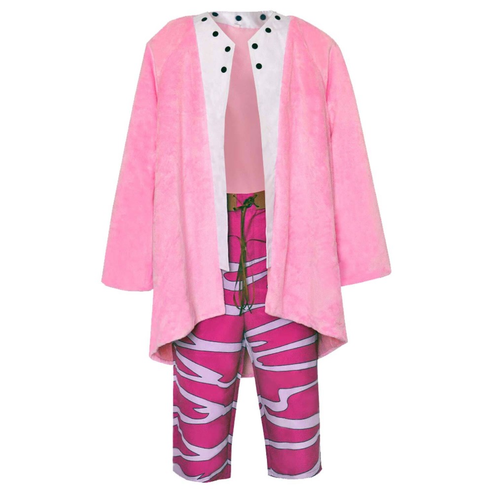 Costume de cosplay de Donquixote Doflamingo Joker pour Halloween et carnaval