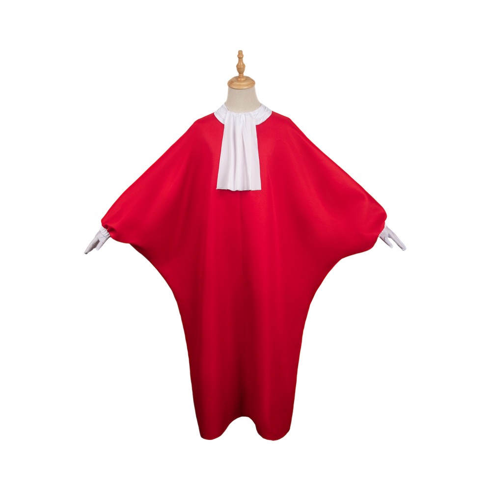 Buggy Red Jumpsuit Suit Cosplay Costume Halloween Carnival Outfit