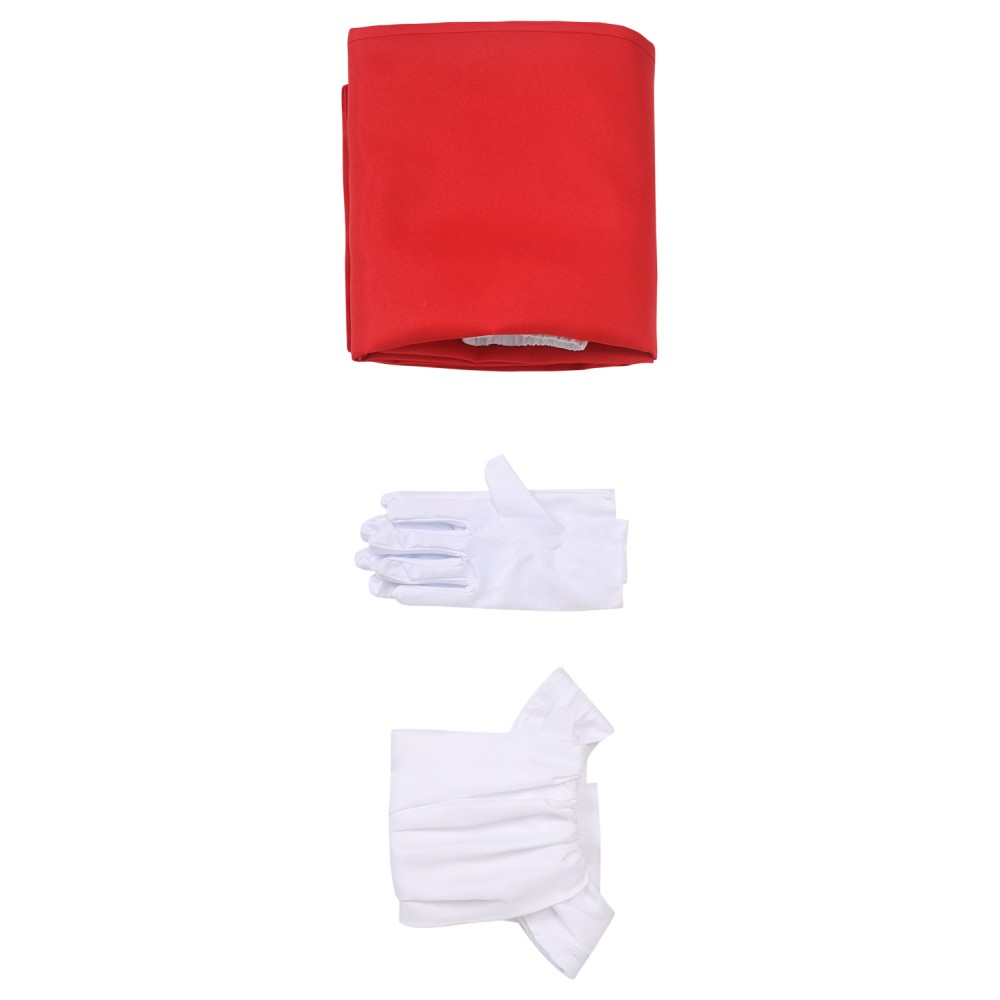 Buggy Red Jumpsuit Suit Cosplay Costume Halloween Carnival Outfit