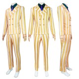 Borsalino With Sunglasses Suit Cosplay Costume Halloween Carnival Outfit
