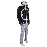Bartholomew Kuma Black Suit Cosplay Costume Halloween Carnival Outfit